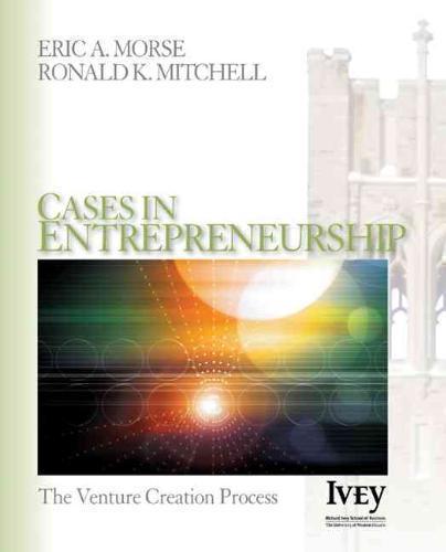 Cases in Entrepreneurship The Venture Creation Process