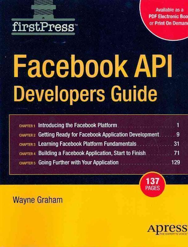 Facebook API Developers Guide 