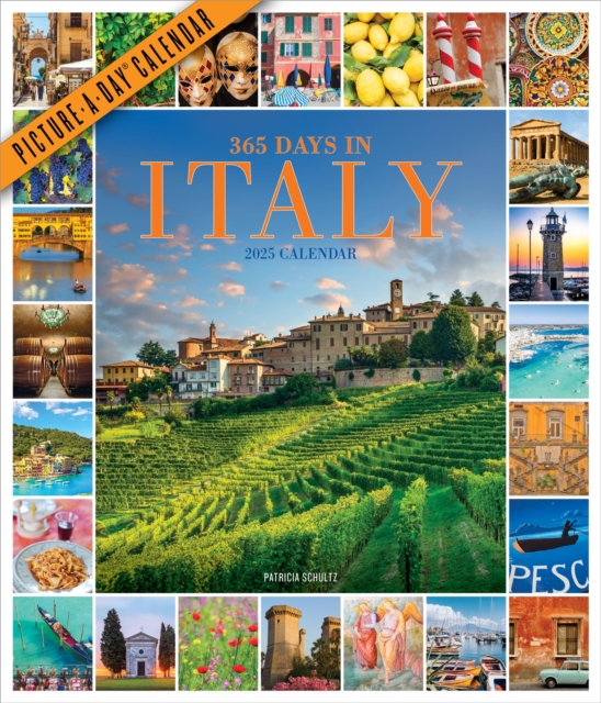 365 Days in Italy Picture-A-DayÂ® Wall Calendar 2025 