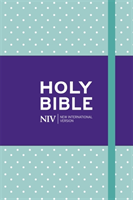 NIV Pocket Mint Polka-Dot Notebook Bible 