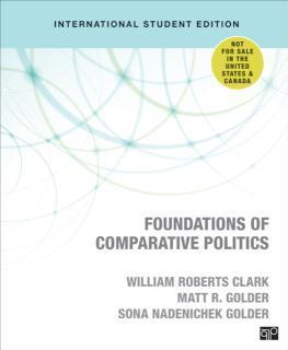 Foundations of Comparative Politics - International Student Edition 