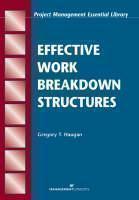 Effective Work Breakdown Structures 