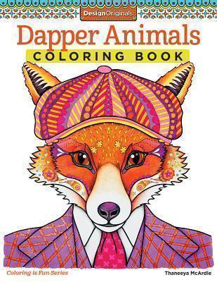 Dapper Animals Coloring Book 