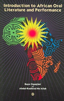 Introduction To African Oral Literature And Performance 