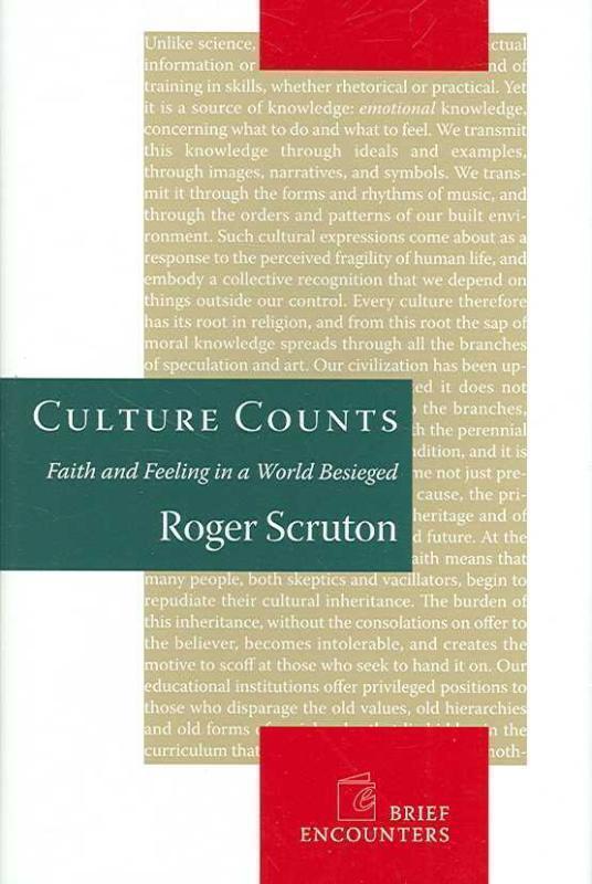 Culture Counts Faith and Feeling in a World B