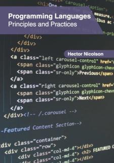 Programming Languages: Principles and Practices 