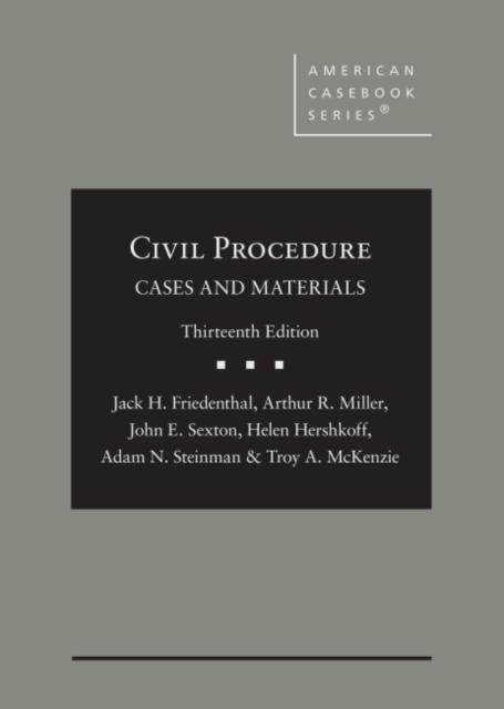 Civil Procedure Cases and Materials