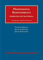 Professional Responsibility Problems and Materials, Unabridged - CasebookPlus