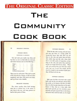 Community Cook Book, by Anonymous - The Original Classic Edition 