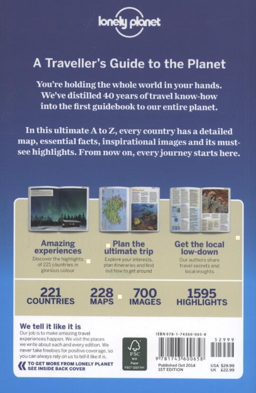 Lonely Planet The World A Traveller's Guide to the Pla