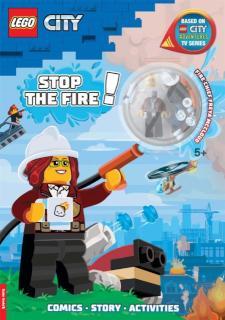 LEGOÂ® City: Stop the Fire! Activity Book (with Freya McCloud minifigure and firefighting robot) 