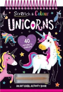 Scratch and Colour Unicorns 