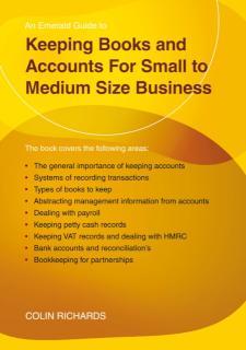 Keeping Books And Accounts For Small To Medium Size Business 