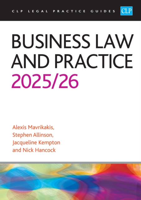 Business Law and Practice 2025/26 Legal Practice Course Guides (LPC)