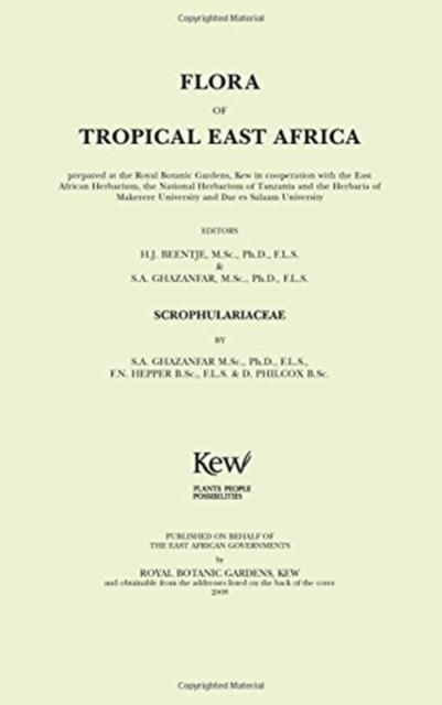 Flora of Tropical East Africa: Scrophulariaceae 