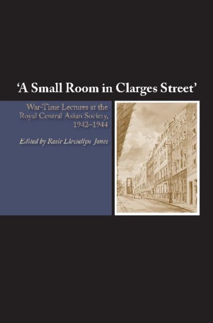 Small Room in Clarges Street War-Time Lectures at the Royal