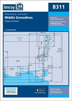 Imray Chart B311 Middle Grenadines