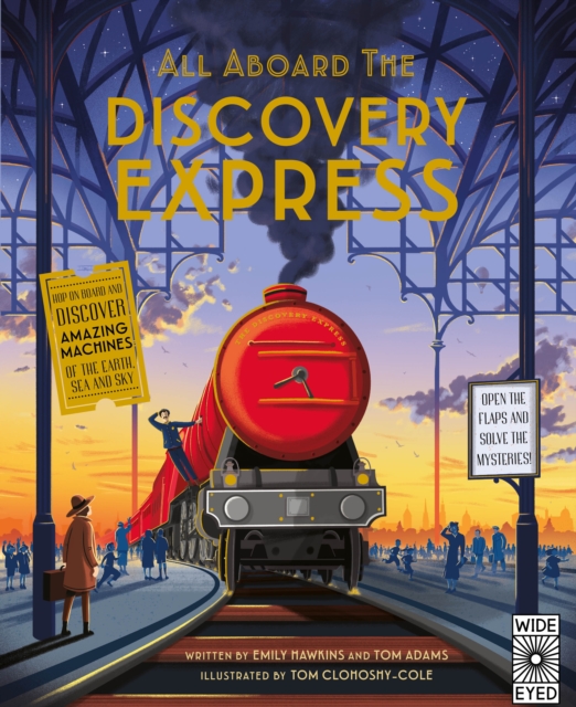 All Aboard The Discovery Express Open the Flaps and Solve the M