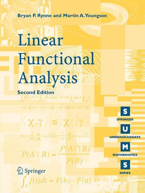Linear Functional Analysis 