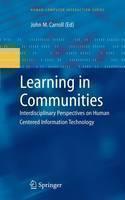 Learning in Communities Interdisciplinary Perspectives
