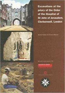 Excavations at the priory of the Order of the Hospital of St John of Jerusalem, Clerkenwell, London 
