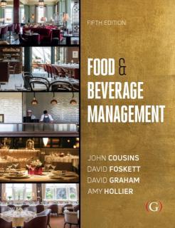 Food and Beverage Management For the hospitality, tourism and event industries