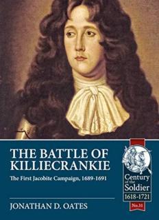 Battle of Killiecrankie The First Jacobite Campaign, 1689-1691