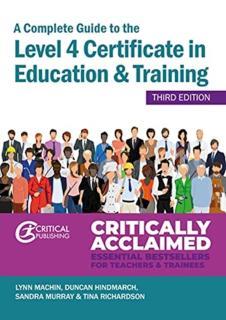 Complete Guide to the Level 4 Certificate in Education and Training 