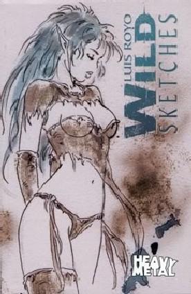 Luis Royo Wild Sketches Volume 2 