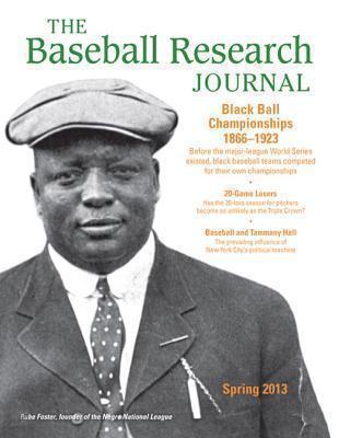 Baseball Research Journal (BRJ), Volume 42 #1 