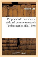 Proprietes de l'Eau-De-Vie Et Du Sel Comme Remede A l'Inflammation 