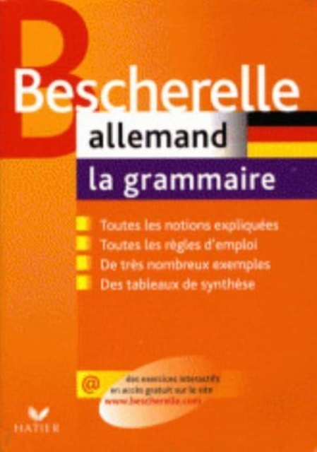 Bescherelle Allemand. La grammaire