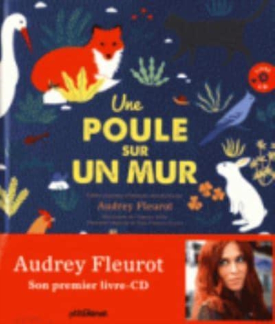 Une poule sur un mur 