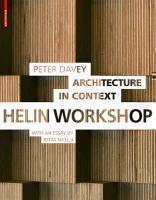 Architecture in Context Helin Workshop