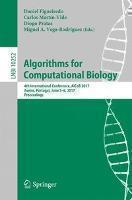 Algorithms for Computational Biology 4th International Conference, AlCoB 2017, Aveiro, Portugal, June 5-6, 2017, Proceedings
