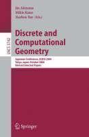Discrete and Computational Geometry Japanese Conference, JCDCG 200