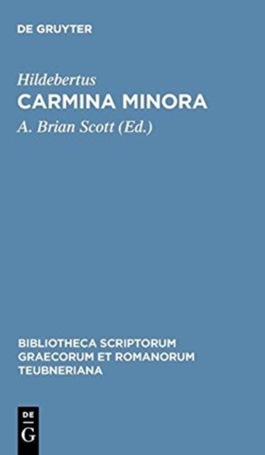 Hildebertus: Carmina CB 