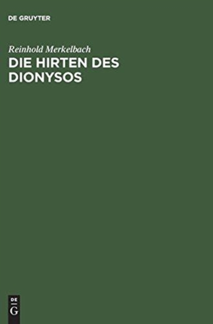 Die Hirten DES Dionysos CB 