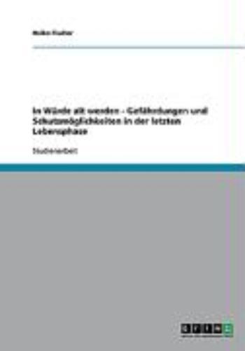 In Wurde Alt Werden - Gefahrdungen Und Schutzmoglichkeiten in Der Letzten Lebensphase 