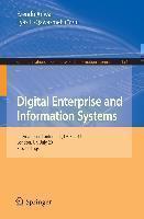 Digital Enterprise and Information Systems International Conference, DEIS