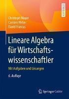 Lineare Algebra Fur Wirtschaftswissenschaftler Mit Aufgaben Und Loesungen