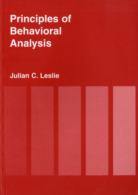 Principles of Behavioural Analysis 