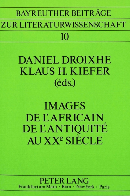 Images of the African from Antiquity to the 20th Century 