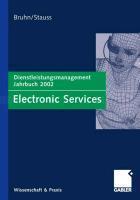 Electronic Services Dienstleistungsmanagement Jahrbuch 2002