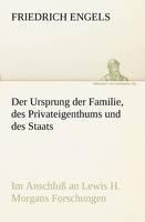 Ursprung Der Familie, Des Privateigenthums Und Des Staats 