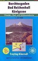 F &B WKD5 Berchtesgaden, Bad Reichenhall, Königssee Wandel- en fietskaart 1:25 000