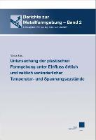 Saba, N: Untersuchung der plastischen Formgebung 