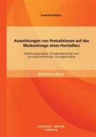 Auswirkungen Von Preisaktionen Auf Das Markenimage Eines Herstellers Erklarungsansatze, Problembere