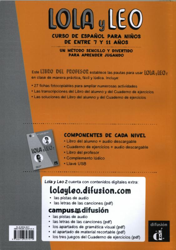 Lola y Leo Libro del profesor 2 (A1.2)