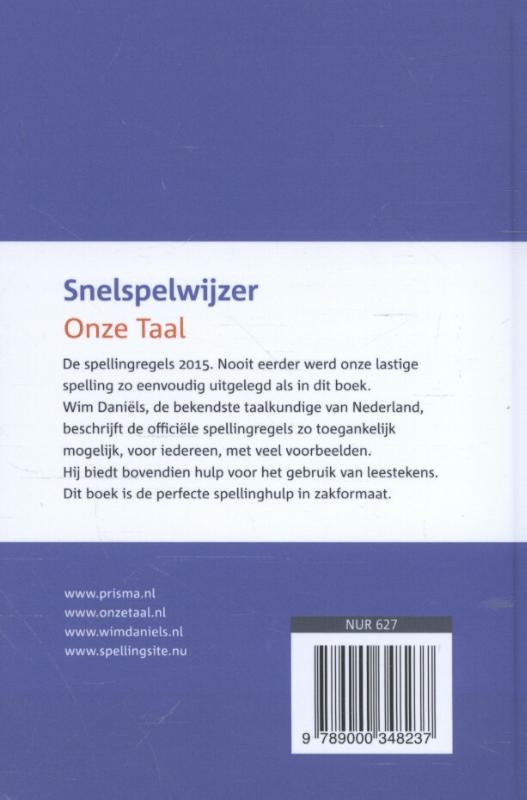 Snelspelwijzer Onze Taal 